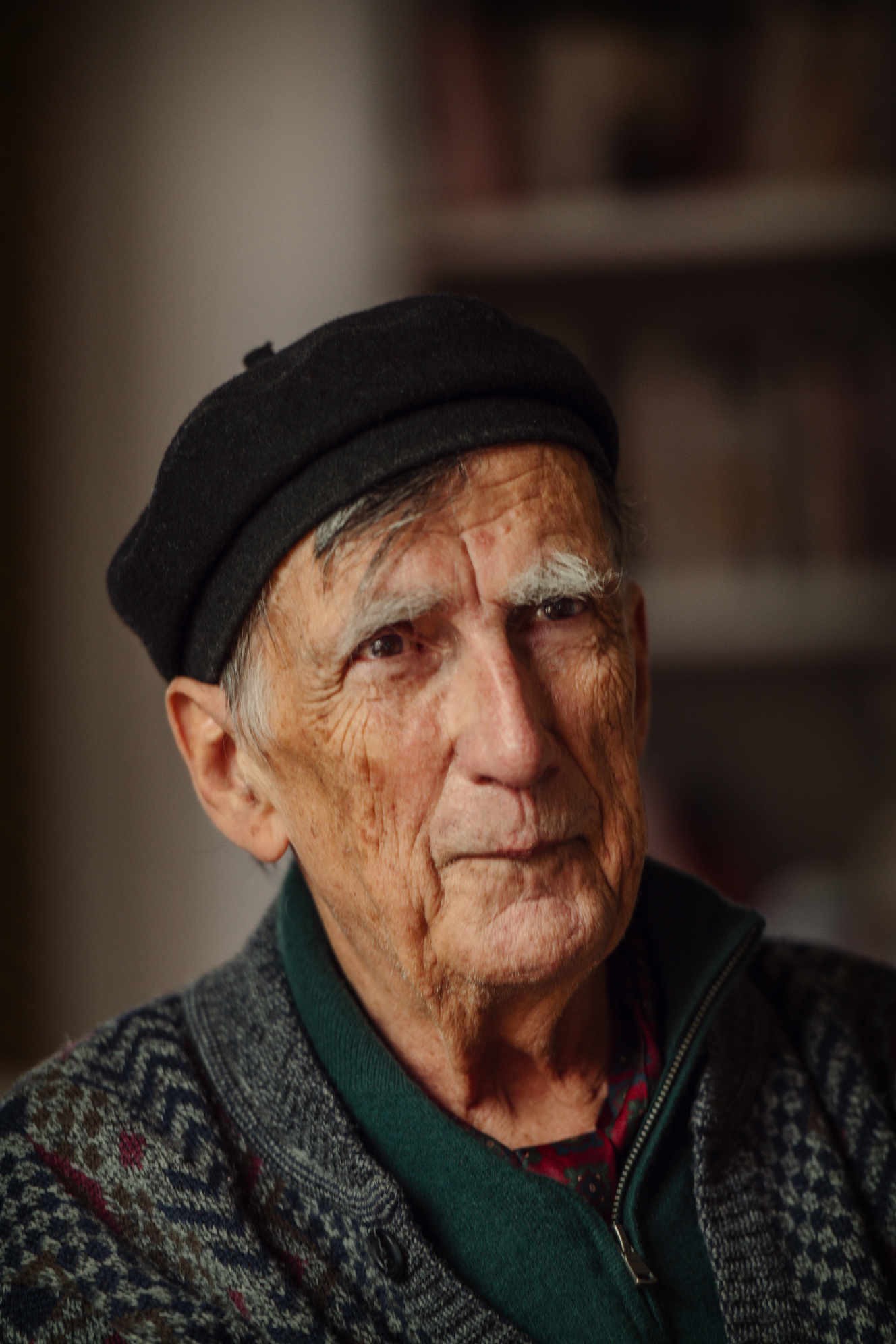 portret starszego mężczyzny