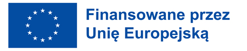 logo UE z napisem Finansowane przez Unię Europejską
