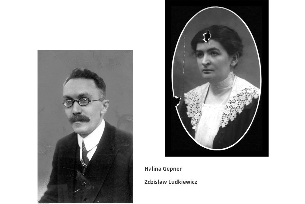 Zdzisław Ludkiewicz i Halina Gepner