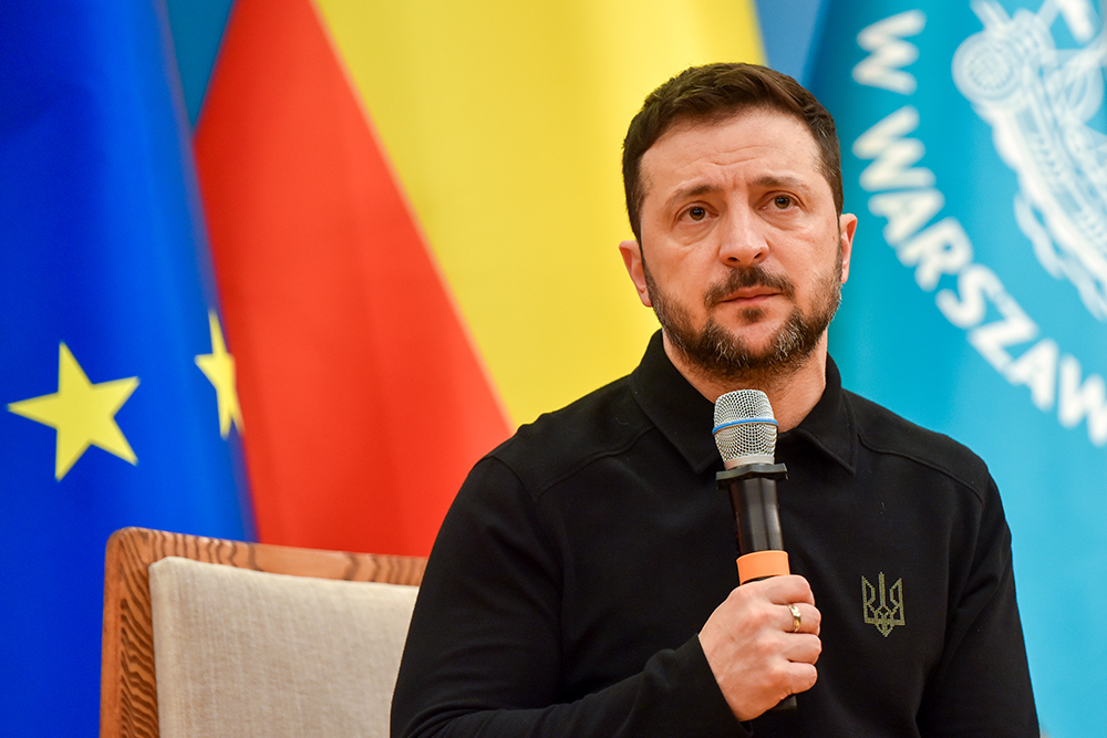 President Volodymyr Zelensky