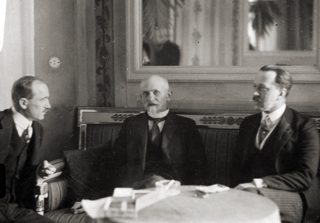 Edvard Beneš, Stanisław Wojciechowski, Aleksander Skrzyński 1925 rok
