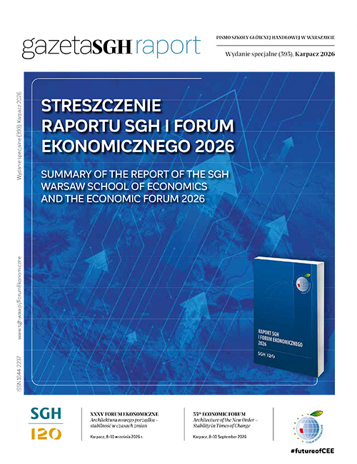 okładka streszczenia raportu SGH i FE 2026.
