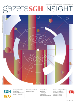 na okładce kolorowe kręgi i rok 2026 i 2025