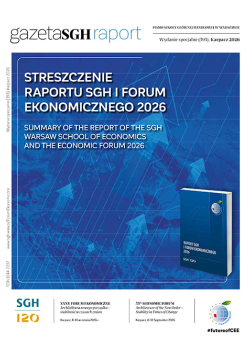 okładka Gazety SGH nr 393 Raport