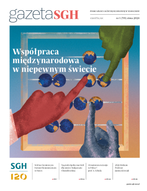 na okładce liczydła, kulki w kształcie kul ziemskich i dłonie przesuwające kulki po linkach