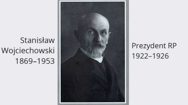 Stanisław Wojciechowski 1869-1953; Prezydent RP 1922-1926