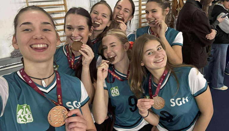 drużyna siatkówki kobiet