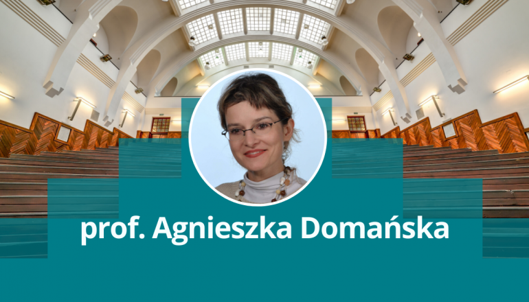 Prof. Agnieszka Domańska