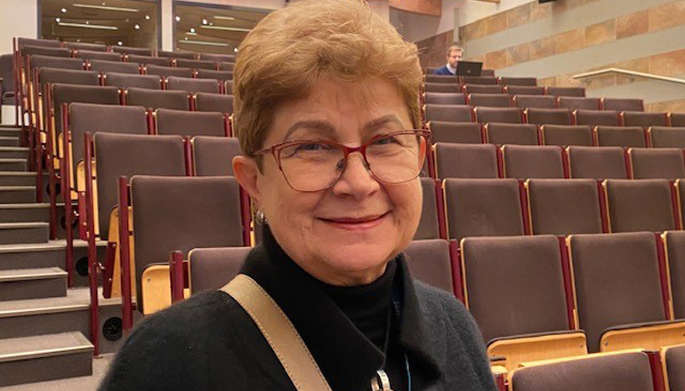 na zdjęciu prof. Elżbieta Adamowicz