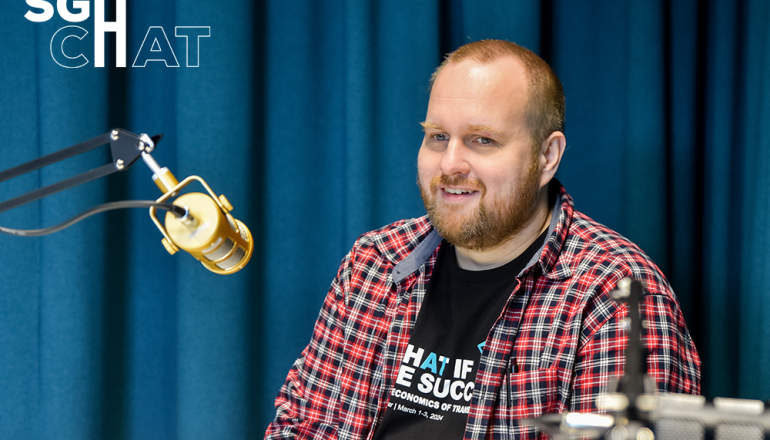 na zdjęciu prof. Jakub Growiec