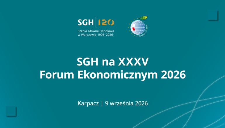 grafika z logo SGH i FE