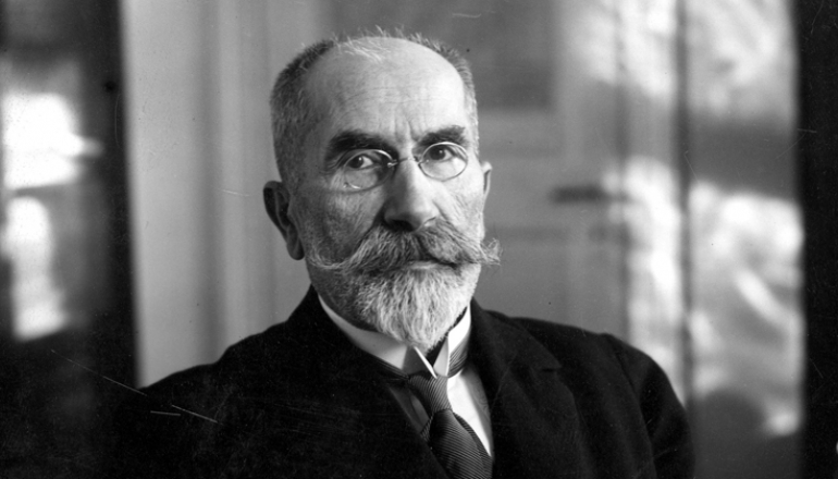 Roman Czauderna (1861-1937) – prawnik, ekonomista, urzędnik - czarno-biała fotografia - 