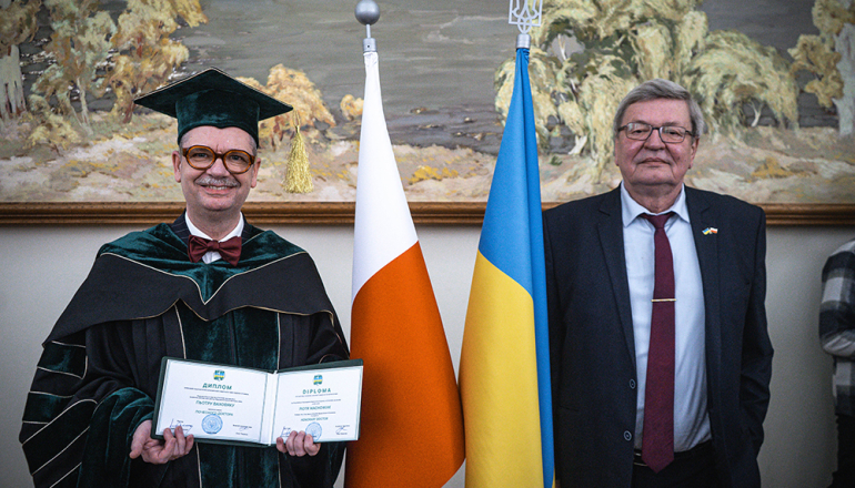 Piotr Wachowiak i Dmytro Lukianenko
