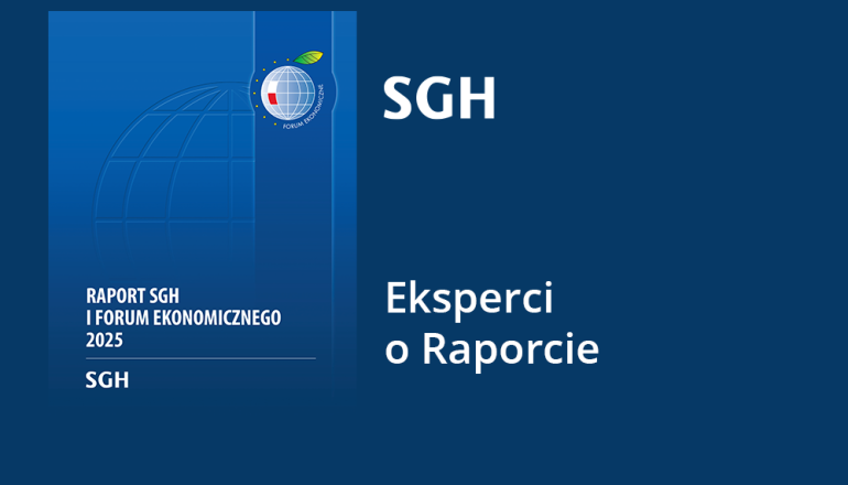 na grafice okładka raportu SGH i Forum Ekonomicznego