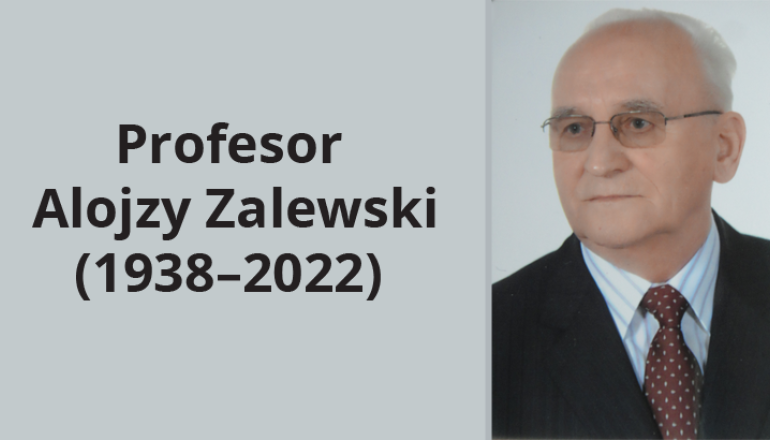 prof. Alojzy Zalewski
