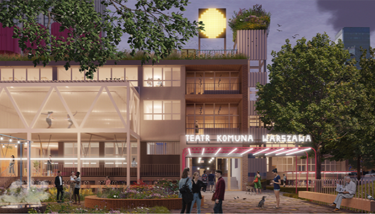 Projekt renowacji: pracownia Macieja Siudy dla Teatru Komuna Warszawa