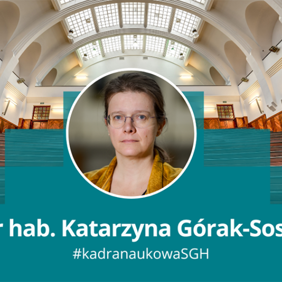 na zdjęciu Katarzyna Górak-Sosnowska