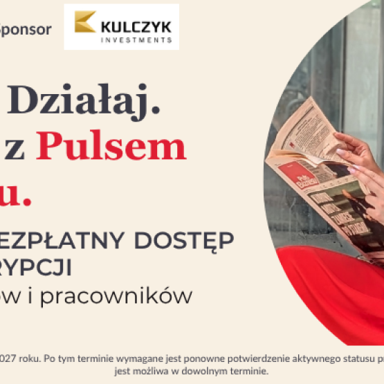 na zdjęciu kobieta trzymająca gazetę oraz napis zachęcający do promocji bezpłatnego dostępu 