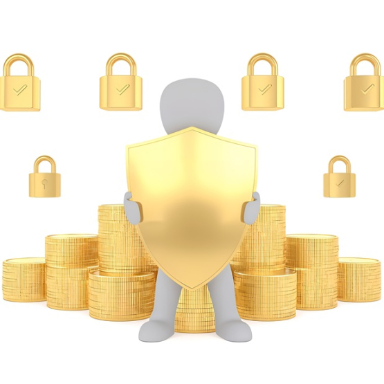 strażnik strzegący złotych monet