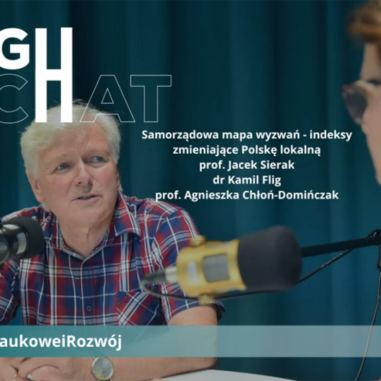 rozmówcy w studiu podcastów