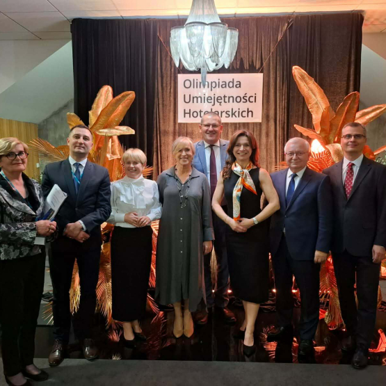 na zdjęciu organizatorzy IV edycji olimpiady