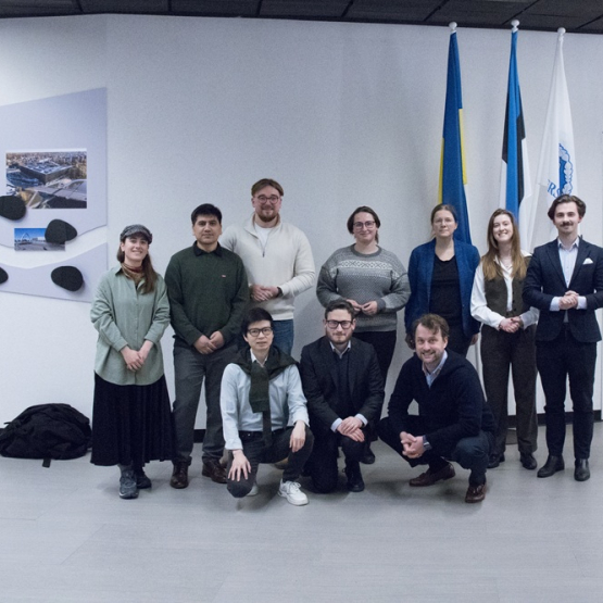 picture of the people standing in the hall