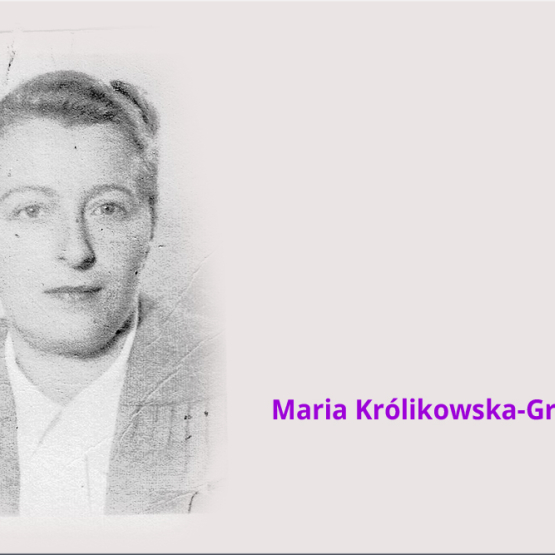 na zdjęciu Maria Królikowska-Grodek