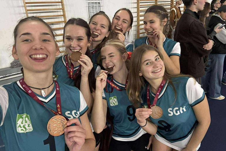 drużyna siatkówki kobiet