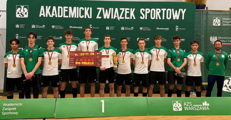 męska drużyna futsalu