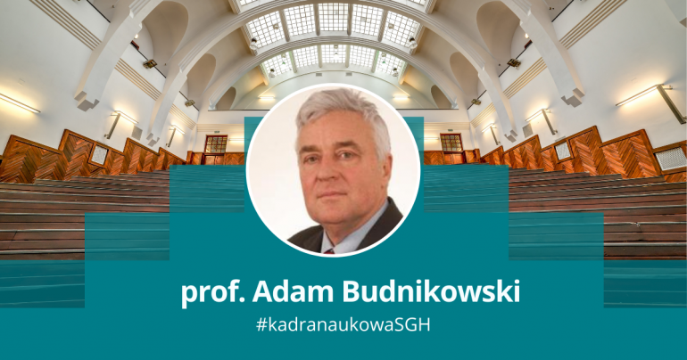 Prof. dr hab. Adam Budnikowski 