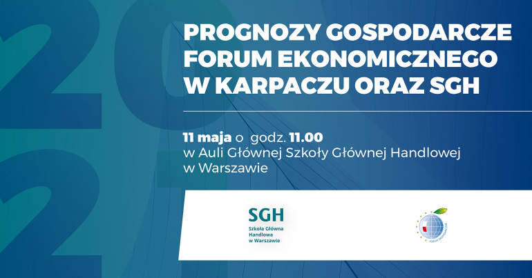 Prognozy Gospodarcze Forum Ekonomicznego i SGH. Wyniki badania Wskaźnikiem Aktywności Gospodarczej