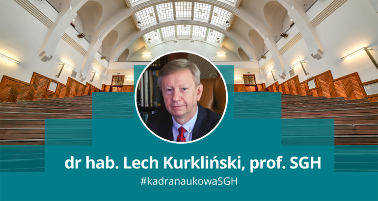 Na grafice, prof. dr hab. Lech Kurkliński