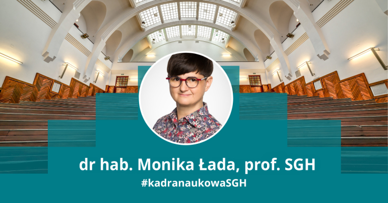 dr hab. Monika łada, prof SGH