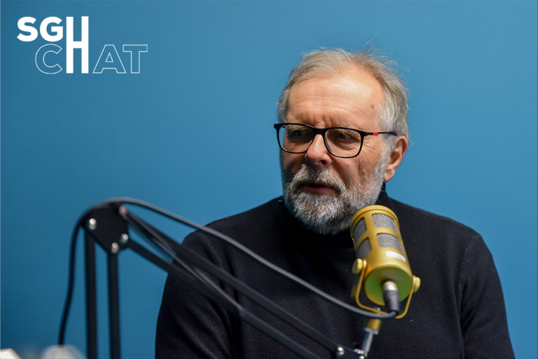 na zdjęciu prof. Szymon Malinowski