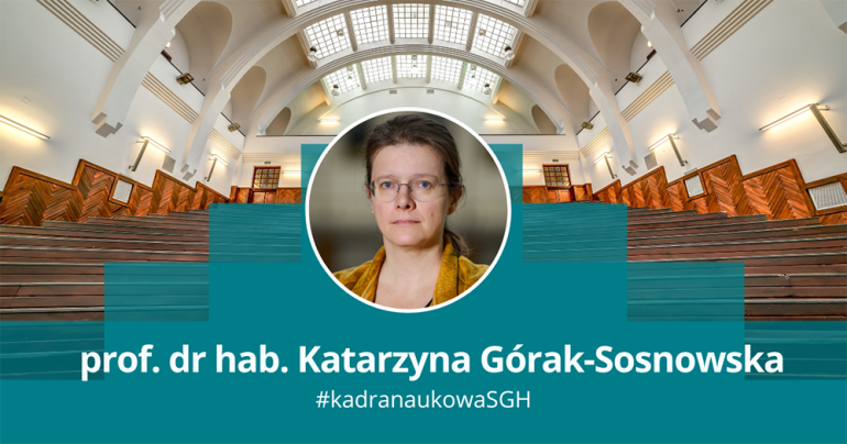 na zdjęciu Katarzyna Górak-Sosnowska