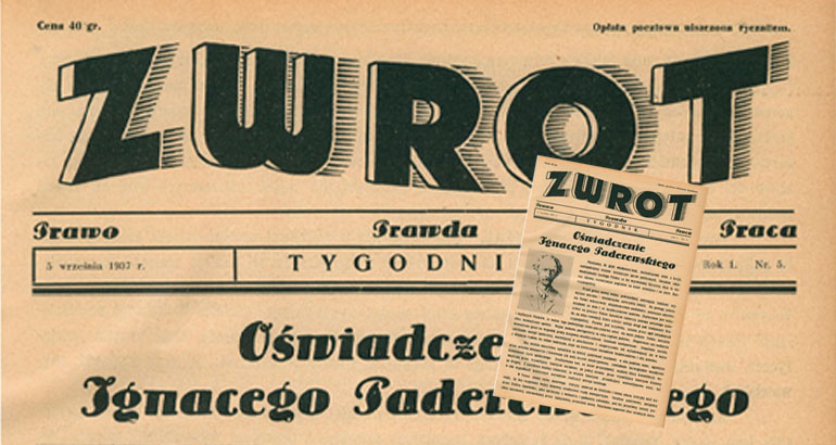 „Zwrot” – rocznik 1937 „Zwrot” – rocznik 1937