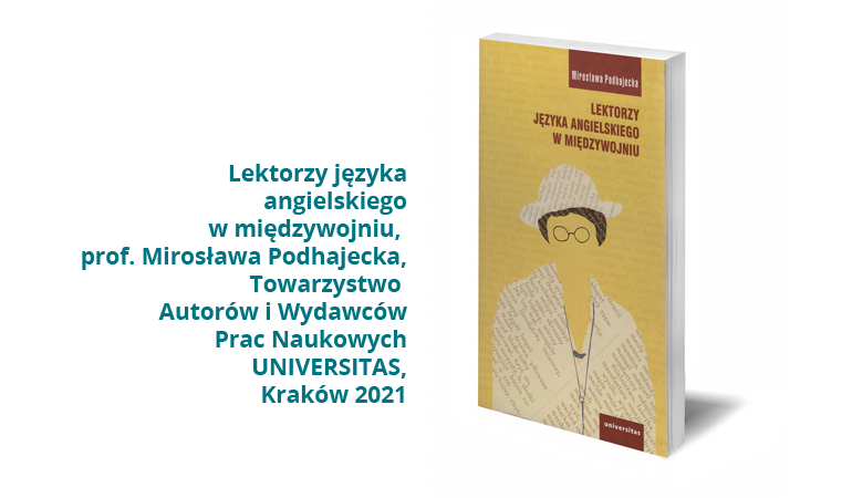 na zdjęciu okładka książki „Lektorzy języka angielskiego w międzywojniu”