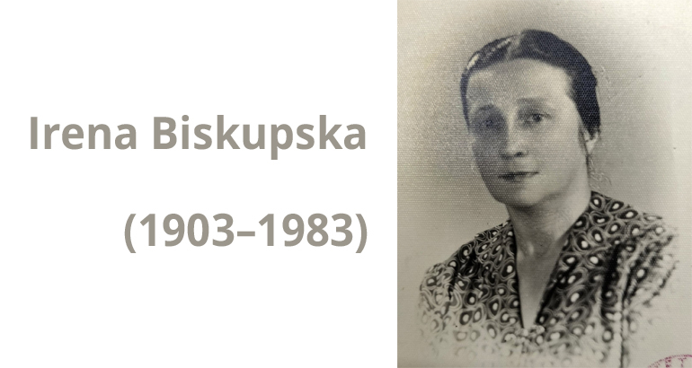 Na zdjęciu Irena Biskupska