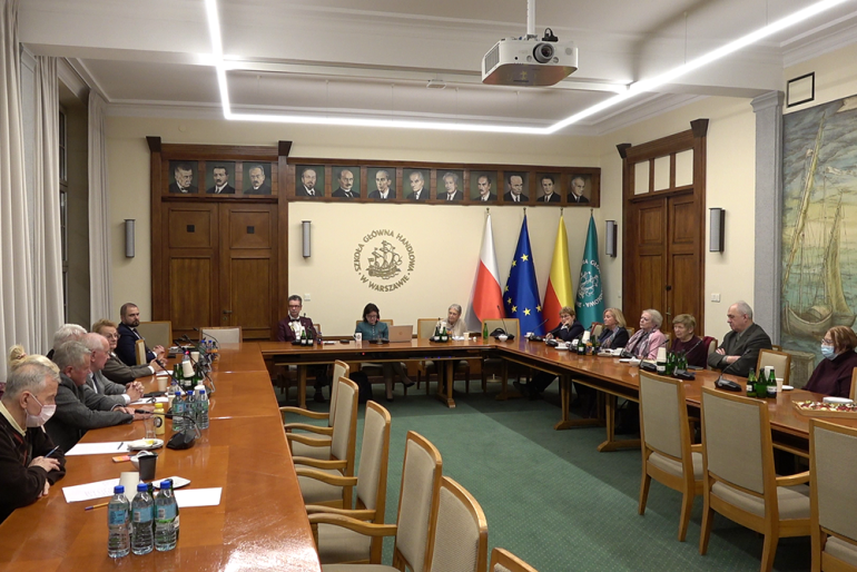 spotkanie w Sali Senatu