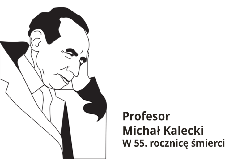 rysunek Michała Kaleckiego