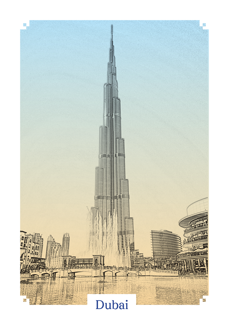 pocztówka z Dubaju