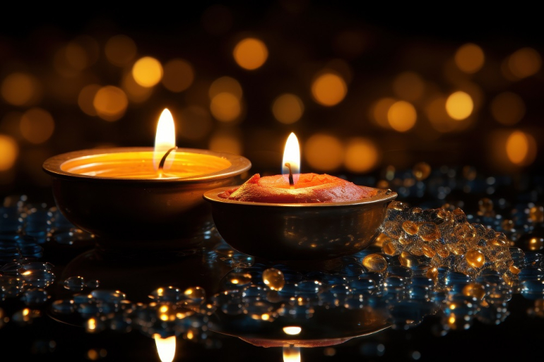 płonące świece