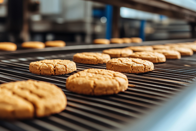 taśma produkcyjna ciastek