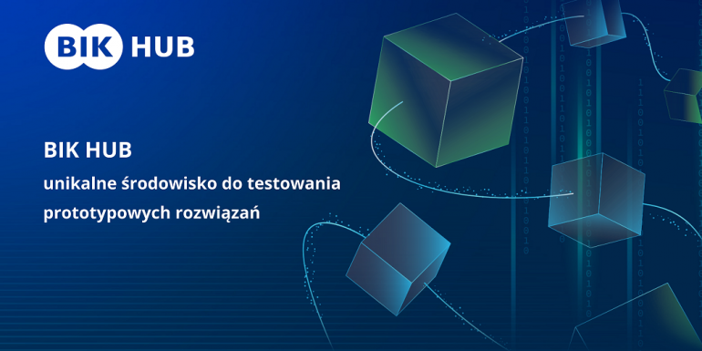 banner promujący Program BIK HUB