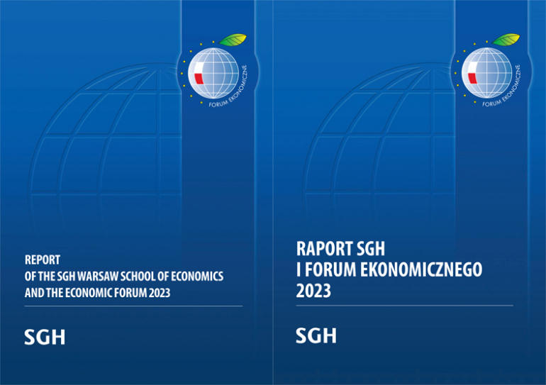 okładki Raportu SGH i Forum Ekonomicznego