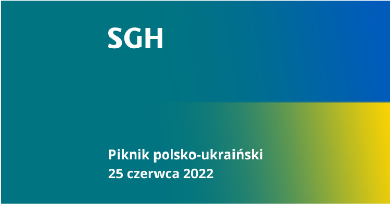 Grafika z napisem Piknik polsko-ukraiński