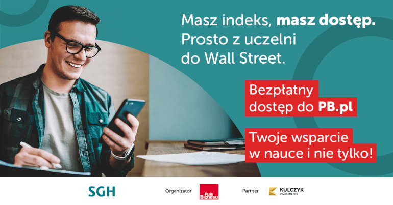 na grafice mężczyzna patrzący na komórkę
