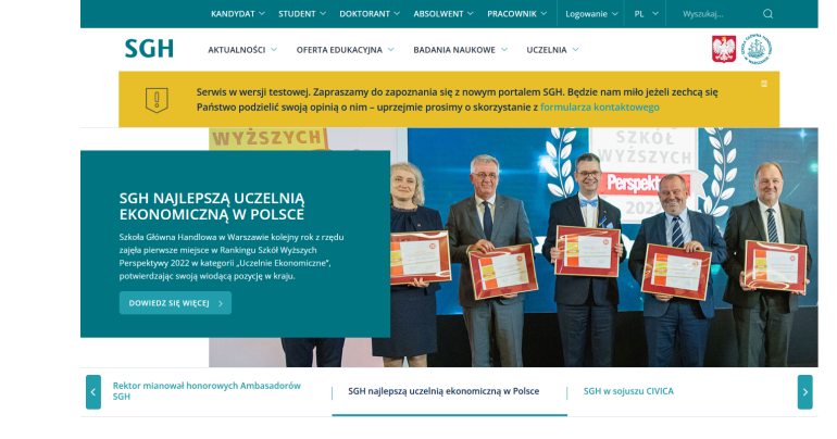 grafika przedstawiająca nowy portal