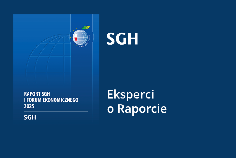 na grafice okładka raportu SGH i Forum Ekonomicznego